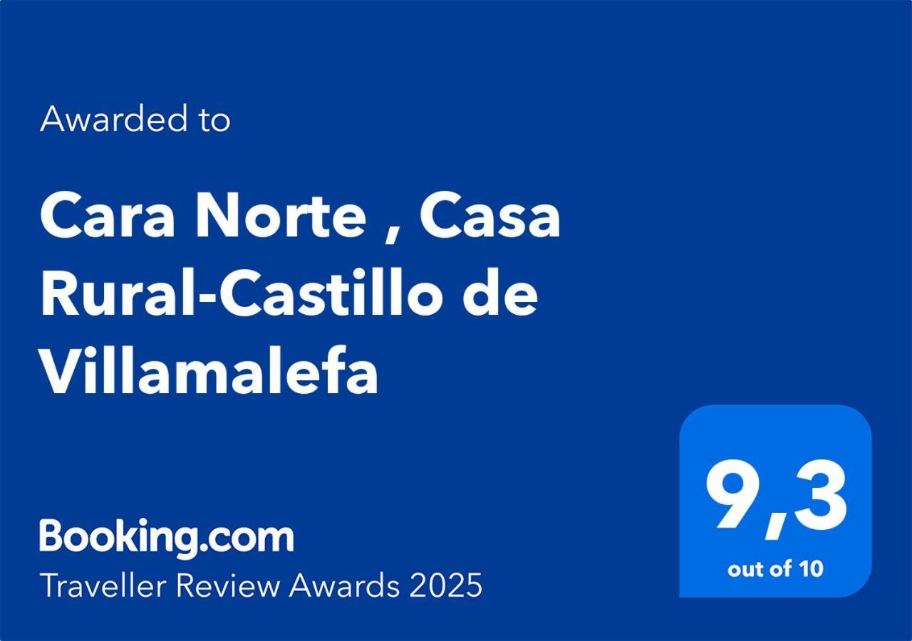 Cara Norte , Casa Rural-Castillo De Villamalefa 외부 사진